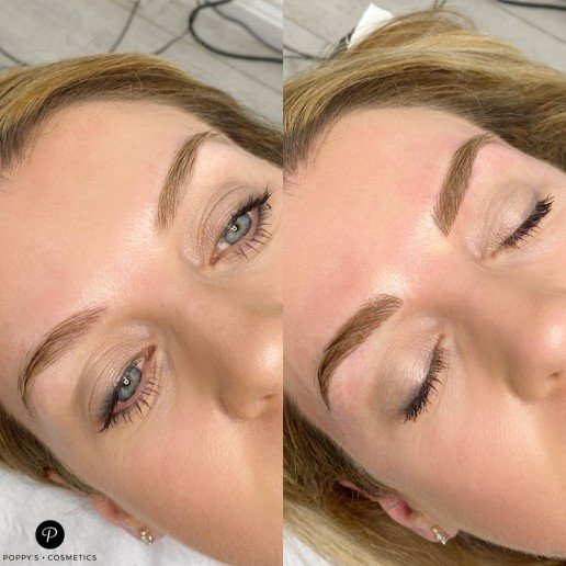 Eyebrow permanent tattoo